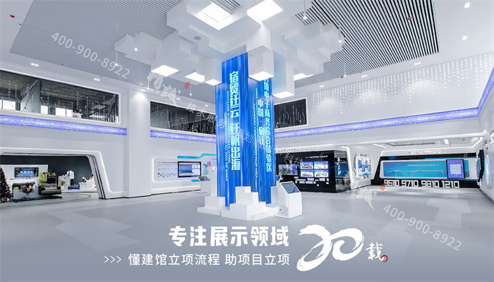 企業(yè)展廳設(shè)計(jì)怎么做才能突出科技感？