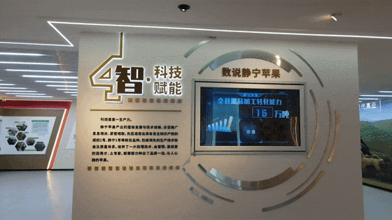 蘋果展廳設(shè)計施工-甘肅靜寧蘋果蘋果科創(chuàng)館
